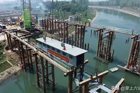 昨天，六安G237跨淠河总干渠大桥建设实现重要突破图片