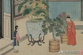 贾宝玉荒唐的房中细事，碧痕伺候他洗澡，为何弄得满地水淹床腿？图片