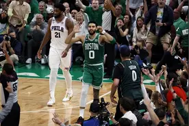 塔图姆拿下51分 凯尔特人大胜76人晋级NBA东部决赛图片