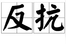 “反抗”的近义词是什么？图片