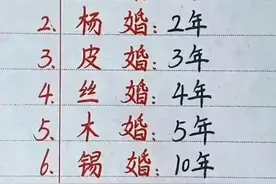 你的婚姻属于什么婚？对照一下看看，仅供参考图片