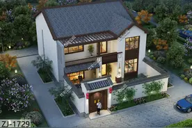 国人理想住宅，还是得中式小院！这10套图纸，总有一款适合你图片