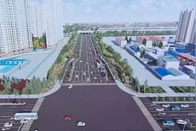 全长866米，双向六车道，运城市区又一条主干道即将开工！图片