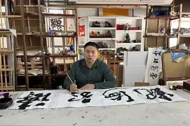 铁血从军照丹心 挥毫落纸生云烟——记军旅书法家王成华图片