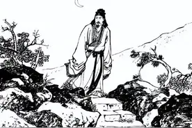 民间故事：风水先生为人谋富贵，双目失明被欺辱，叹道：人心难测图片