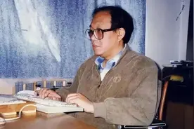 他去世后，震痛文坛图片