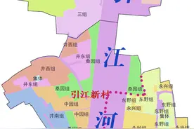 江都在泰州引江河东岸的两块地图片