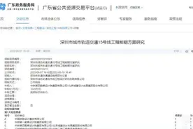 深圳3条新地铁15、17、20号线二期、6号线支线、8号线三期新进展图片