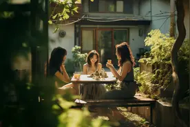 47个女孩在贵州山里一起住：不化妆不焦虑，体验拼团养老图片