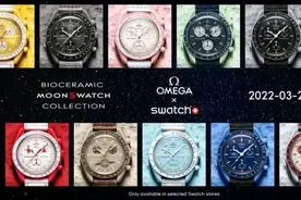 不到两千元人民币的OMEGA、SWATCH 联名经典表款SPEEDMASTER图片