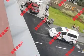 蓝光：一大群人堵了总部（附图）图片