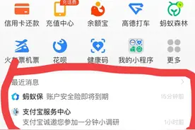 烦人的支付宝一天到晚频繁推送各种信息图片