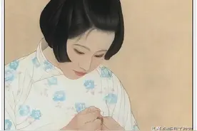 当代工笔画大师何家英五十六幅丰腴柔美优雅清丽经典绘画作品赏析图片