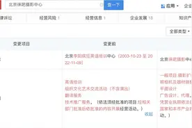 北京李阳疯狂英语培训中心更名为北京徕吧摄影中心图片