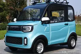 这两款微型四轮车，外观低奢，价格8100起，最高续航210公里图片