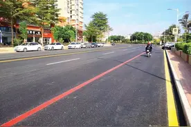 通车！惠州惠沙堤二路局部路段改造工程完工图片