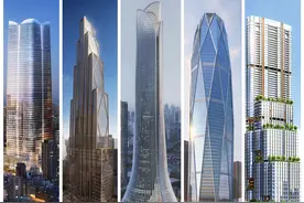 看全球前十强城市的最高建筑——上海建成和在建的均遥遥领先图片