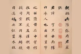 晚清书法第一人何绍基，首创回腕法，被认为是“拙”之根源图片