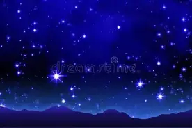 天空中最亮星——北极星，为什么它能够一直处于地球的正北方图片
