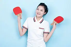 乒乓球与女人：会打得聪明，喜欢打得可爱，长年坚持打得最漂亮图片