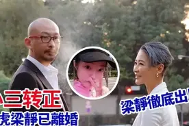 十八线女艺人公然求爱，称管虎梁静十七年情史破裂，即将官宣离婚图片