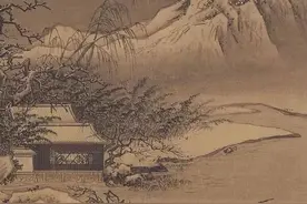 夏圭绘画作品欣赏图片