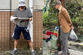 六七十岁男人，帽子尽量不要戴“军帽”和“报童帽”，这些更减龄图片