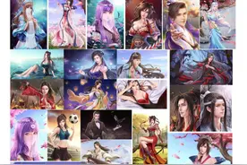 分享一波《秦时明月》同人图，作者星图所画的画不输原作CG图片