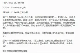 眼睛就是尺！网友从一张照片推理出E0879号选手北马作弊图片