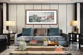 客厅墙上挂什么画好？这4款挂画，为家轻松营造大气感图片