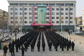 吹响援奥交通保障冲锋号角 石家庄市交投集团公交总公司举办2022年冬奥会冬残奥会交通保障誓师大会图片