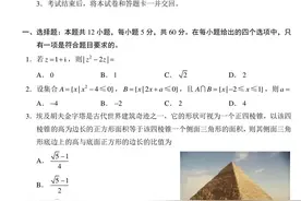 2020年高考数学(新课标，全国Ⅰ卷)图片