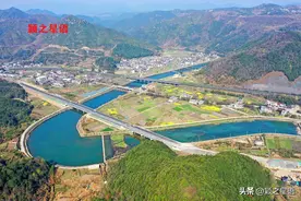 宁海五大水系之清溪，已动工建水库，即将高峡出平湖图片