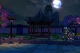唐代刘方平的夜月，不感叹圆缺，在夜色中调进半片月色，浪漫唯美图片