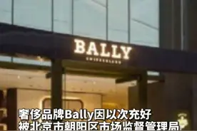 定价5千利润4千！奢侈品牌Bally以次充好又被罚图片