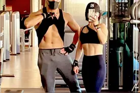 90后情侣减重40斤，变身猛男辣妹！这身材什么水平？图片