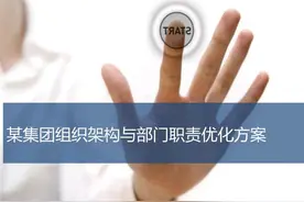 加班1周，终于把“组织架构与部分职责”方案做出来了，完整版图片