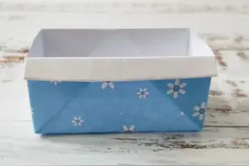 长方形收纳盒折纸教程，简单易学又实用图片