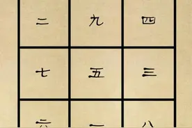 1一9数字九宫图计算方式图片