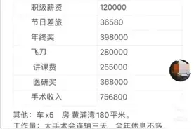 在中国，医生的真实工资有多少？三甲主任自曝年收入250万元图片