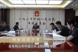 中央电视台《一线》栏目专题报道双鸭山法院少年审判创新模式图片