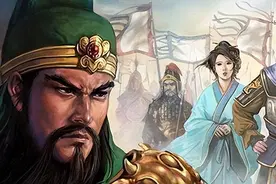 关羽单刀赴会，在300东吴将士的眼皮底下，狂笑离去不愧是关二爷图片