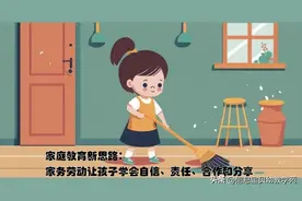 家庭教育新思路：家务劳动让孩子学会自信、责任、合作和分享图片