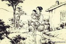 民间故事：女子夜间刺绣，遇到受伤大蛇进入，她救大蛇与家人团聚图片