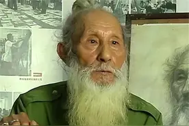 李继胜：87岁的他当“裸模”20年，与24岁女孩同住，子女都不来往图片
