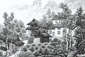 民间故事：村妇独居，家中黑狗突然开口说话：过几天你要睡床下图片