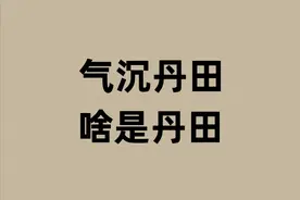 气沉丹田的丹田是啥？图片
