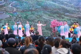 3000余亩李花娇艳绽放 梁平区第八届李花节开幕图片