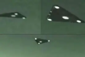 世界第一架核动力战斗机TR-3B，被广泛识别为三角形UFO的秘密武器图片