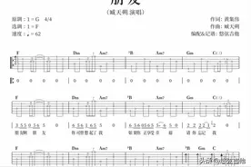 《朋友》(臧天朔)吉他弹唱曲谱分享图片